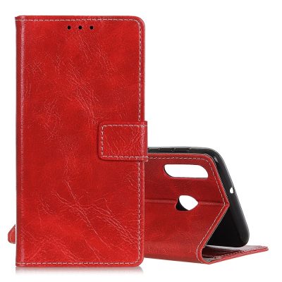 Mobigear Basic - Coque Samsung Galaxy M30 Etui Portefeuille - Rouge