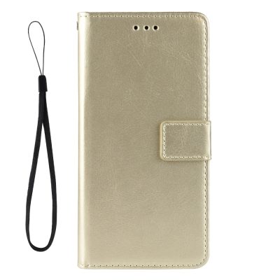 Mobigear Wallet - Coque Samsung Galaxy A70 Etui Portefeuille - Or