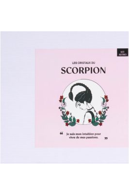 Kit de lithotéraphie astrologique - Scorpion                                - Let's Play On The Moon