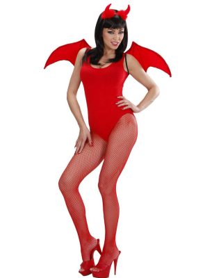 Set démon rouge Halloween