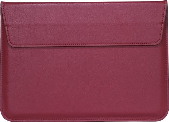 Mobigear Envelope - Ordinateur portable Pochette (max 33 cm x 23 cm) Fermeture Magnétique - Rouge