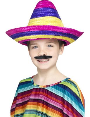 Sombrero multicolore enfant