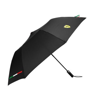 Parapluie Compact Scuderia Ferrari - Noir