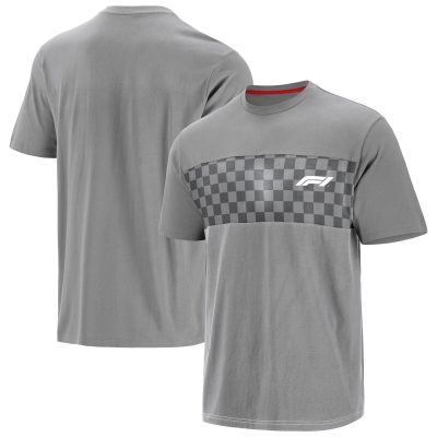 T-shirt manches courtes coupé-cousu Formula 1 - Gris