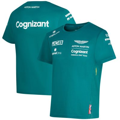 Aston Martin F1 Cognizant F1 2022 T-shirt officiel de l'équipe - Enfant
