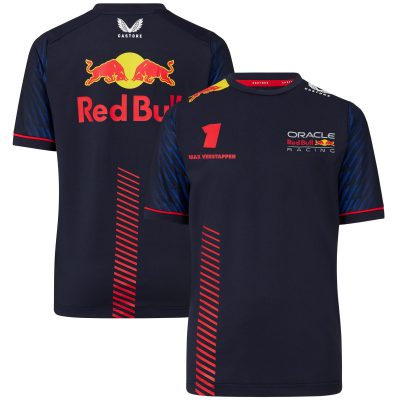 T-shirt pilote Oracle Red Bull Racing 2023 Team Max Verstappen - Enfants