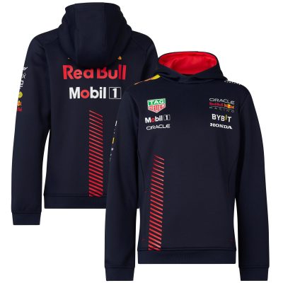 Sweat à capuche de l'équipe Oracle Red Bull Racing 2023 - Enfants