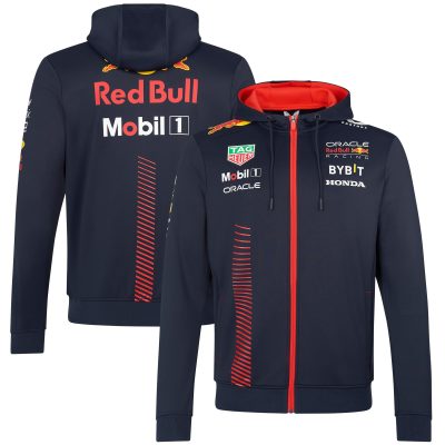Sweat à capuche entièrement zippé Oracle Red Bull Racing 2023 Team