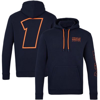 Sweat à capuche Oracle Red Bull Racing Max Verstappen Driver - Marine - Unisexe