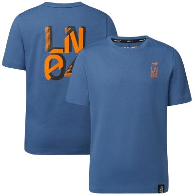 T-Shirt McLaren Lando Norris No4 - Bleu - Enfant
