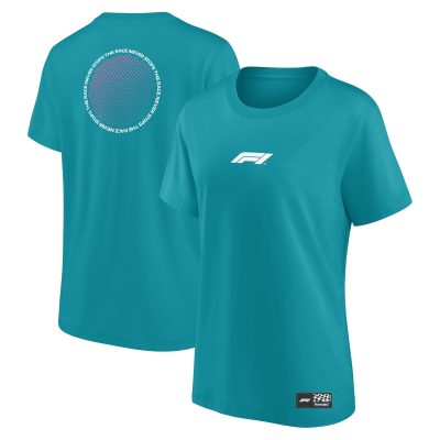 T-shirt graphique Formula 1 Miami Edge - Aqua - Femme