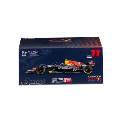 Oracle Red Bull Racing 2022 RB18 No11. Sergio Perez 1:43 Modèle avec Figurine