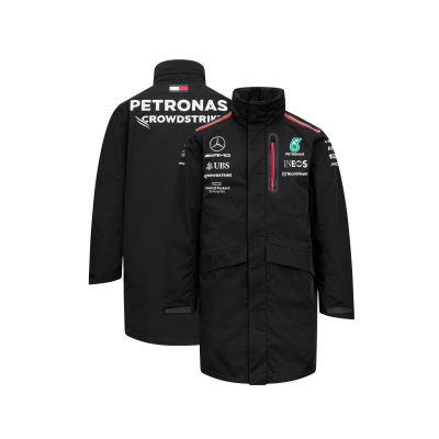Veste de pluie de l'équipe Mercedes AMG Petronas F1 2023