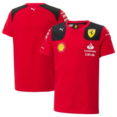 T-shirt de l'équipe Scuderia Ferrari 2023 - Enfants