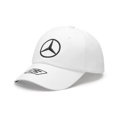 Casquette Mercedes AMG Petronas F1 2023 George Russell - Blanc