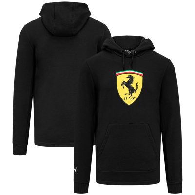 Sweat à capuche Scuderia Ferrari Puma Shield - Noir