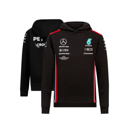 Sweat à capuche de l'équipe Mercedes AMG Petronas F1 2023 - Enfants
