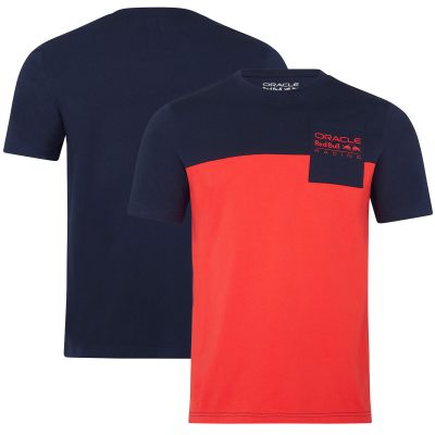 Oracle T-shirt à blocs de couleurs Red Bull Racing - Unisexe