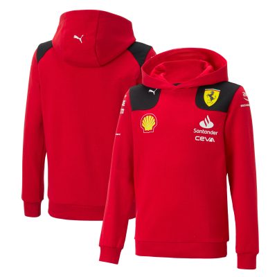 Sweat à capuche Scuderia Ferrari 2023 Team - Enfants