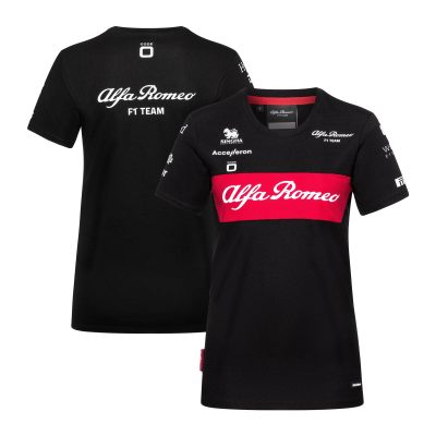 T-shirt Équipe Alfa Romeo Sauber F1 Racing 2023 - Femme