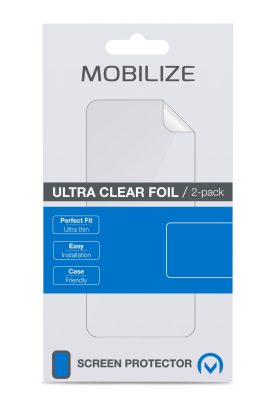 Mobilize - Motorola Moto G60 Protection d'écran Film - Compatible Coque (Lot de 2)
