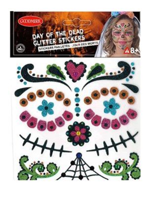 Stickers pailletés Dia de los Muertos