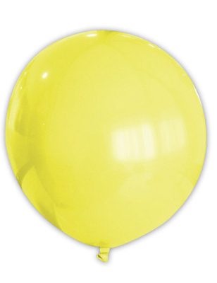 Ballon jaune 80 cm
