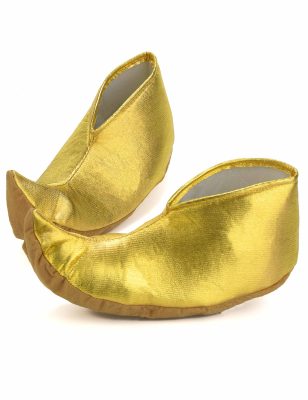 Chaussures dorées sultan