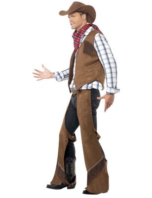 Sur-pantalon cowboy western homme
