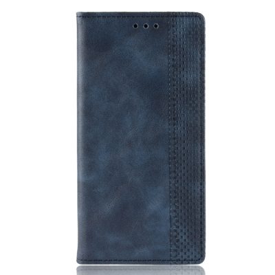 Mobigear Sensation - Coque OnePlus 7 Etui Portefeuille - Bleu
