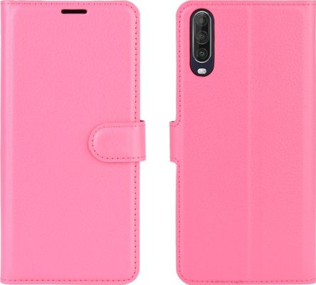 Mobigear Classic - Coque Wiko View 4 Lite Etui Portefeuille - Rose