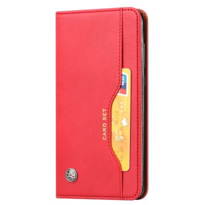 Mobigear Card Set - Coque OnePlus 7 Pro Etui Portefeuille - Rouge
