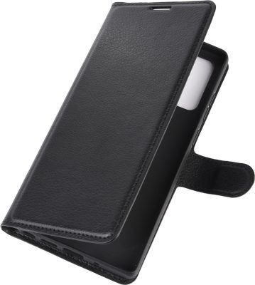 Mobigear Classic - Coque Samsung Galaxy Note 20 Etui Portefeuille - Noir