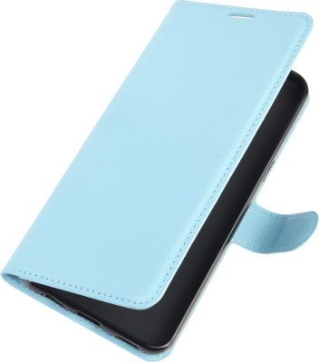 Mobigear Classic - Coque LG K51s Etui Portefeuille - Bleu