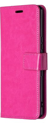 Mobigear Wallet - Coque Sony Xperia L4 Etui Portefeuille - Rose