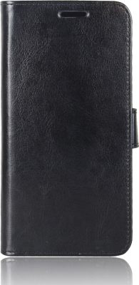 Mobigear Wallet - Coque Xiaomi Redmi 9 Etui Portefeuille - Noir