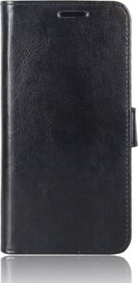 Mobigear Wallet - Coque Samsung Galaxy A01 Core Etui Portefeuille - Noir