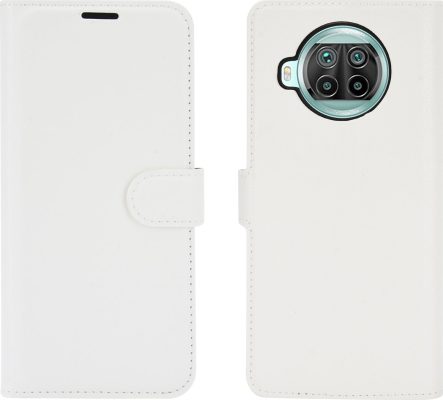 Mobigear Classic - Coque Xiaomi Mi 10T Lite Etui Portefeuille - Blanc