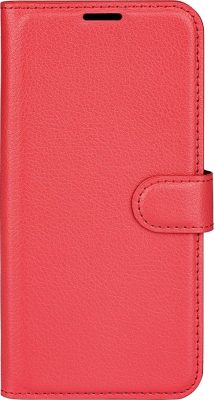 Mobigear Classic - Coque OnePlus 10 Pro Etui Portefeuille - Rouge