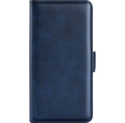 Mobigear Slim Magnet - Coque OnePlus Nord 2T 5G Etui Portefeuille - Bleu