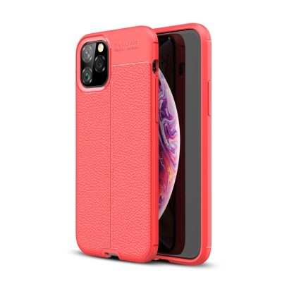 Mobigear Luxury - Coque Apple iPhone 11 Pro Coque arrière en TPU Souple - Rouge