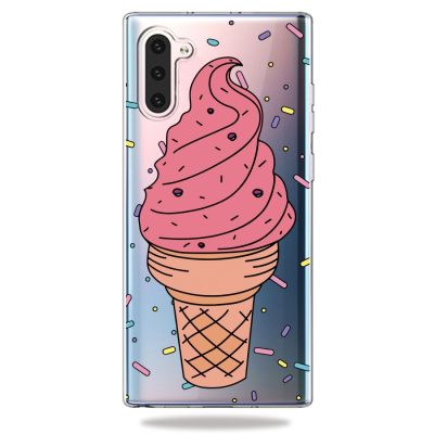 Mobigear Design - Coque Samsung Galaxy Note 10 Coque arrière en TPU Souple - Crème glacée