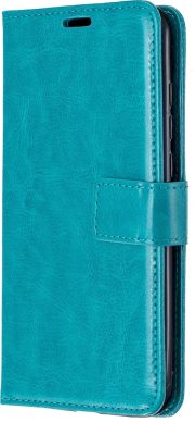 Mobigear Wallet - Coque Xiaomi Mi 9 Lite Etui Portefeuille - Turquoise