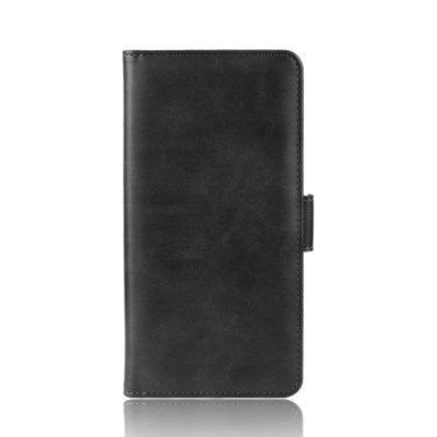 Mobigear Slim Magnet - Coque LG G8X ThinQ Etui Portefeuille - Noir