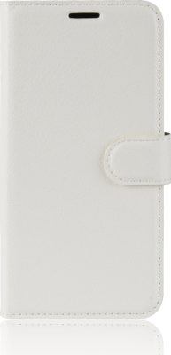 Mobigear Classic - Coque LG G8X ThinQ Etui Portefeuille - Blanc