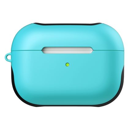 Mobigear Frosted - Coque Apple AirPods Pro 1 Coque Rigide - Turquoise