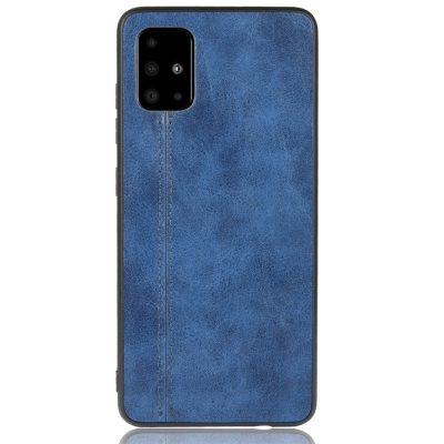 Mobigear Stitch - Coque Samsung Galaxy A51 Coque arrière - Bleu