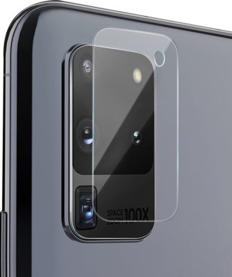 Mobigear - Samsung Galaxy S20 Ultra Verre trempé Protection Objectif Caméra - Compatible Coque