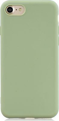 Mobigear Color - Coque Apple iPhone SE (2022) Coque arrière en TPU Souple - Vert