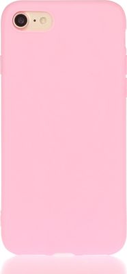 Mobigear Color - Coque Apple iPhone SE (2022) Coque arrière en TPU Souple - Rose